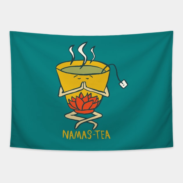 Namas-tea Tapestry by AnnieRiker