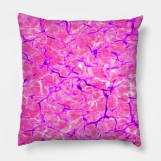 Circuits Abstract in Pinks Pillow