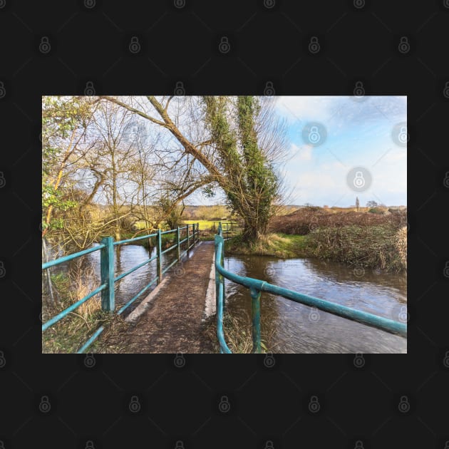 Footbridge Over The River Pang by IanWL