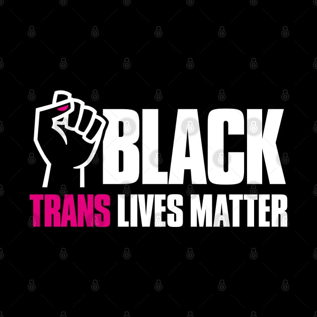 Black Trans Lives Matter Black transgender LGBTQ protesting  fist with nail polish by LaundryFactory