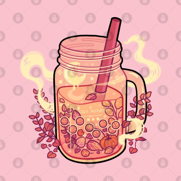 Autumn boba by veraphina