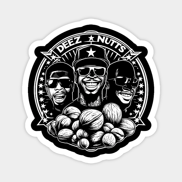deez nuts Magnet by Rizstor