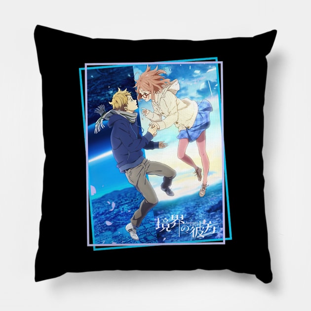 Beyond The Boundary Pillow by ShariLambert