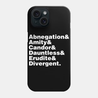 Factions Phone Case