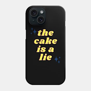 The Cake is a Lie Phone Case