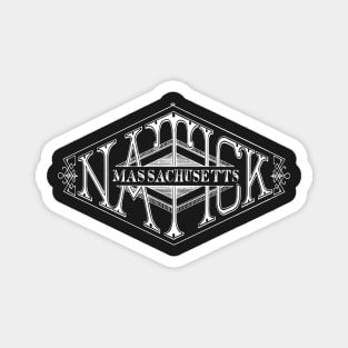 Vintage Natick, MA Magnet