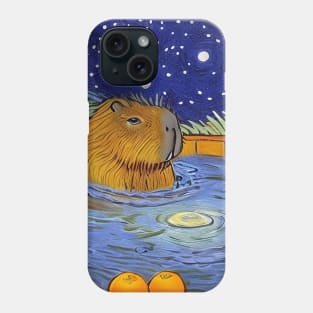 capybara Impressionism Phone Case