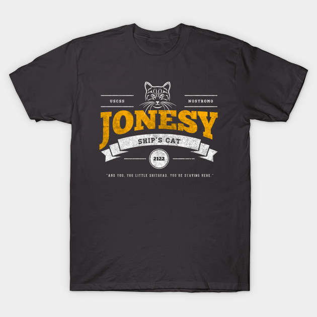 Jonesy (Ripley's cat) - Movies - T-Shirt