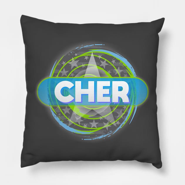 Cher Pillow by Dale Preston Design