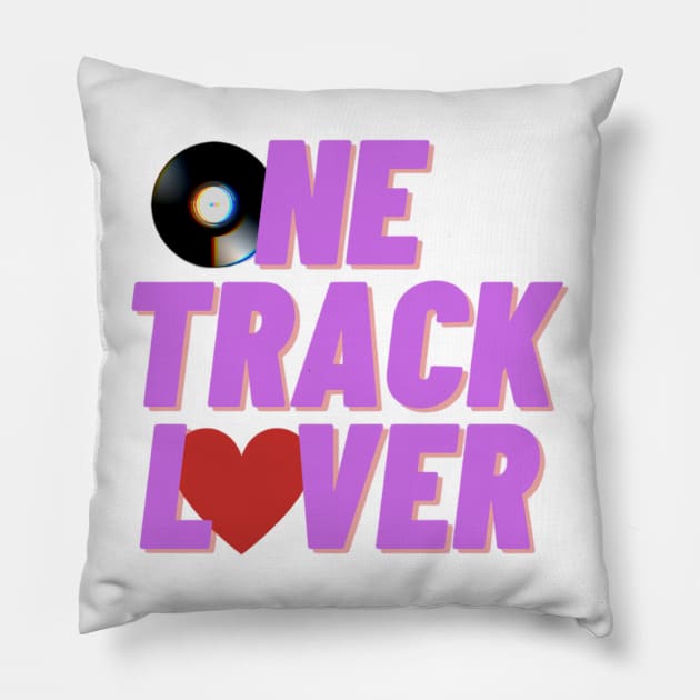 One Track Lover Garth Marenghi’s Darkplace Pillow by mywanderings