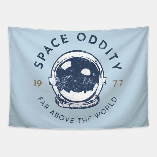 Space Oddity Rock Tapestry by TKsuited