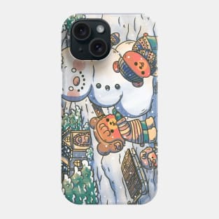 Build a Snowman Phone Case