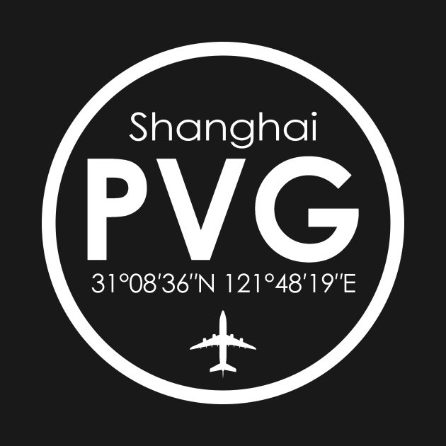 PVG, Shanghai Pudong International Airport by Fly Buy Wear