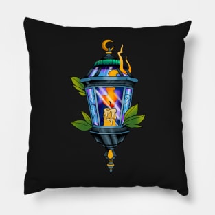 Candle Lamp Pillow