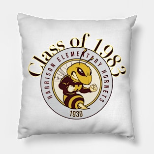 Harrison Hornets 1983 Pillow