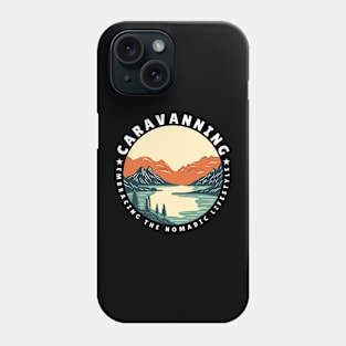 Caravanning: Embracing the nomadic lifestyle Caravanning and RV Phone Case