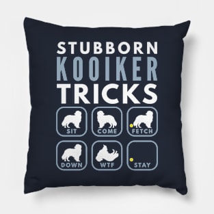 Stubborn Kooikerhonje Tricks - Dog Training Pillow