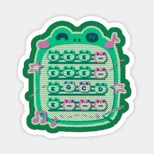 Frog Sweater Magnet