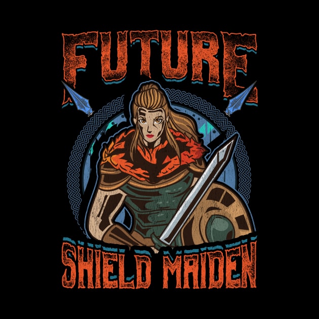 Female Viking Future Shield Maiden Warrior by theperfectpresents