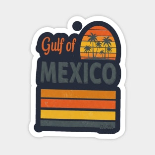 Gulf Mexico Tee - Salty Vibes & Sunny Sighs Magnet