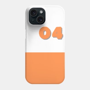 4 number Phone Case