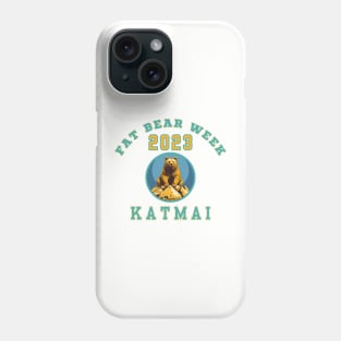 Fat Bear Week 2023 Katmai National Park & Preserve, Alaska Phone Case