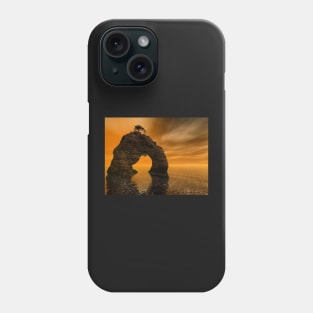 Rock and sea, somewhere in Brazil 3D rendering Phone Case