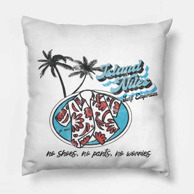 Island Niles Pillow by Popmosis Design