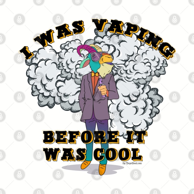 Ω VAPE Shirt | Vaping before it was Cool by IconicTee