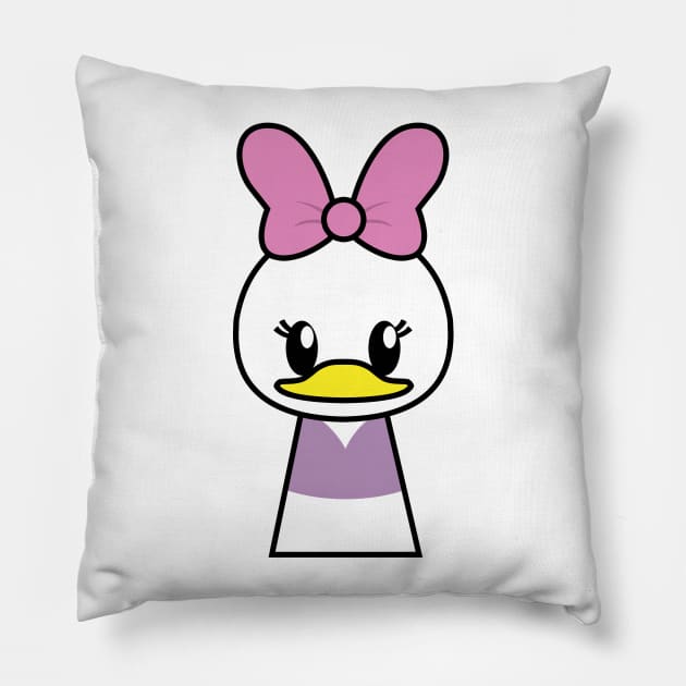 Mrs Duck Pillow by AmyMinori