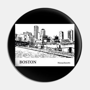 Boston - Massachusetts Pin