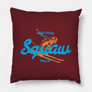 Squaw Valley Vintage Pillow