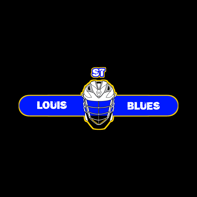 St louis blues helm by Cahya. Id