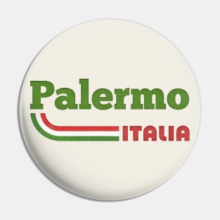 Palermo, Italia // Retro Italian Region Design Pin