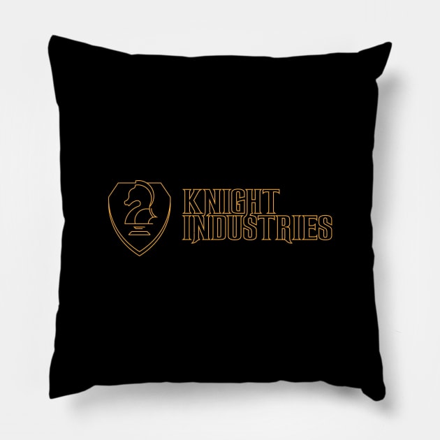 Knight Industries Text Edition Pillow by BadBox