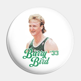 Barry Bird SATIRE Pin