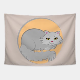 Fluffy cat Tapestry