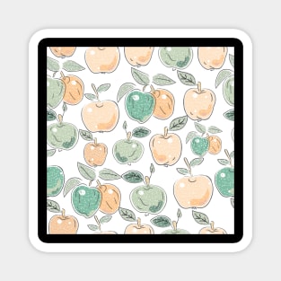 Apple Pattern Magnet