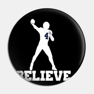 Dak Prescott Believe Pin