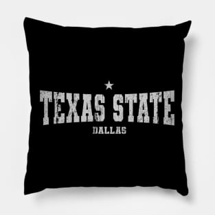 Dallas Texas State Pillow