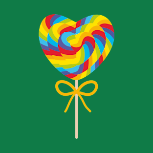 Candy on stick with twisted design T-Shirt