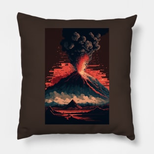 Volcanic Fury Pillow