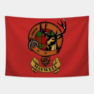 Maxwell Clan Crest Tapestry