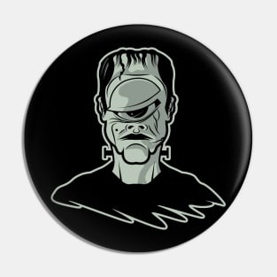 One Eyed Frankenstein Pin