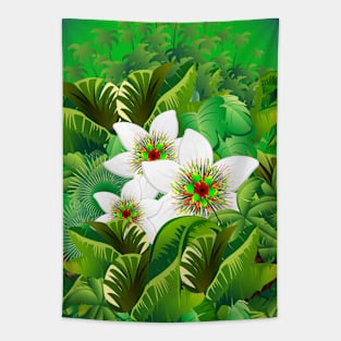 Passion Flowers Tapestry