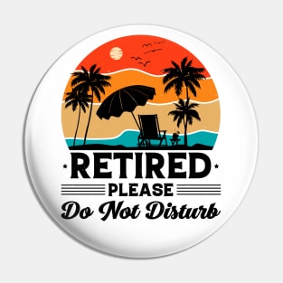 Retired Please Do Not Disturb Pin