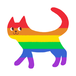 LGBTQ Cat T-Shirt