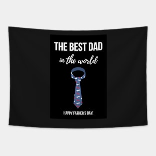 The Best Dad In The World Tapestry