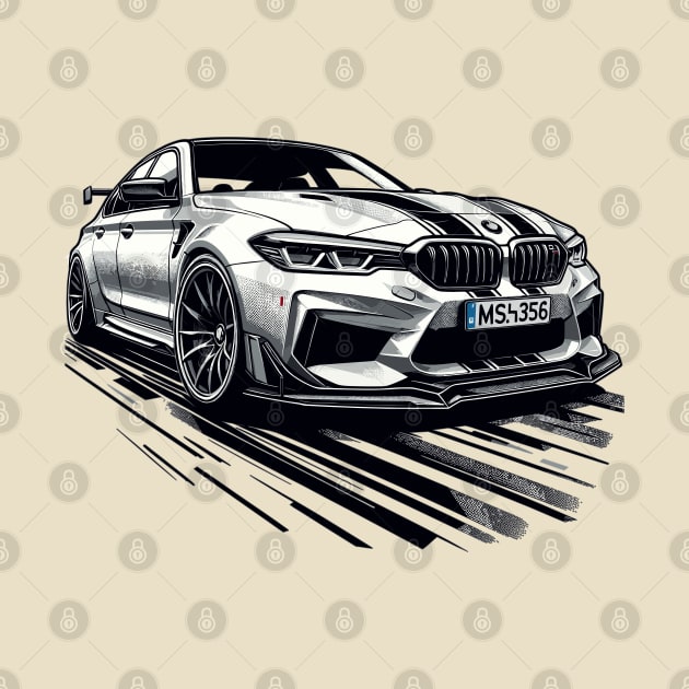 BMW M5 by Vehicles-Art