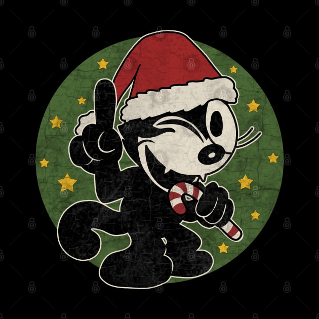 Felix the cat - Christmas by valentinahramov